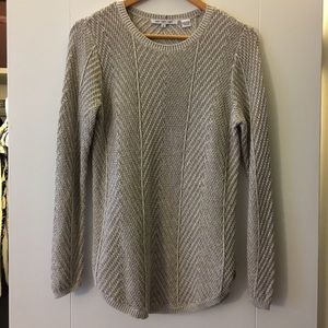 Cream Crew Neck Sweater